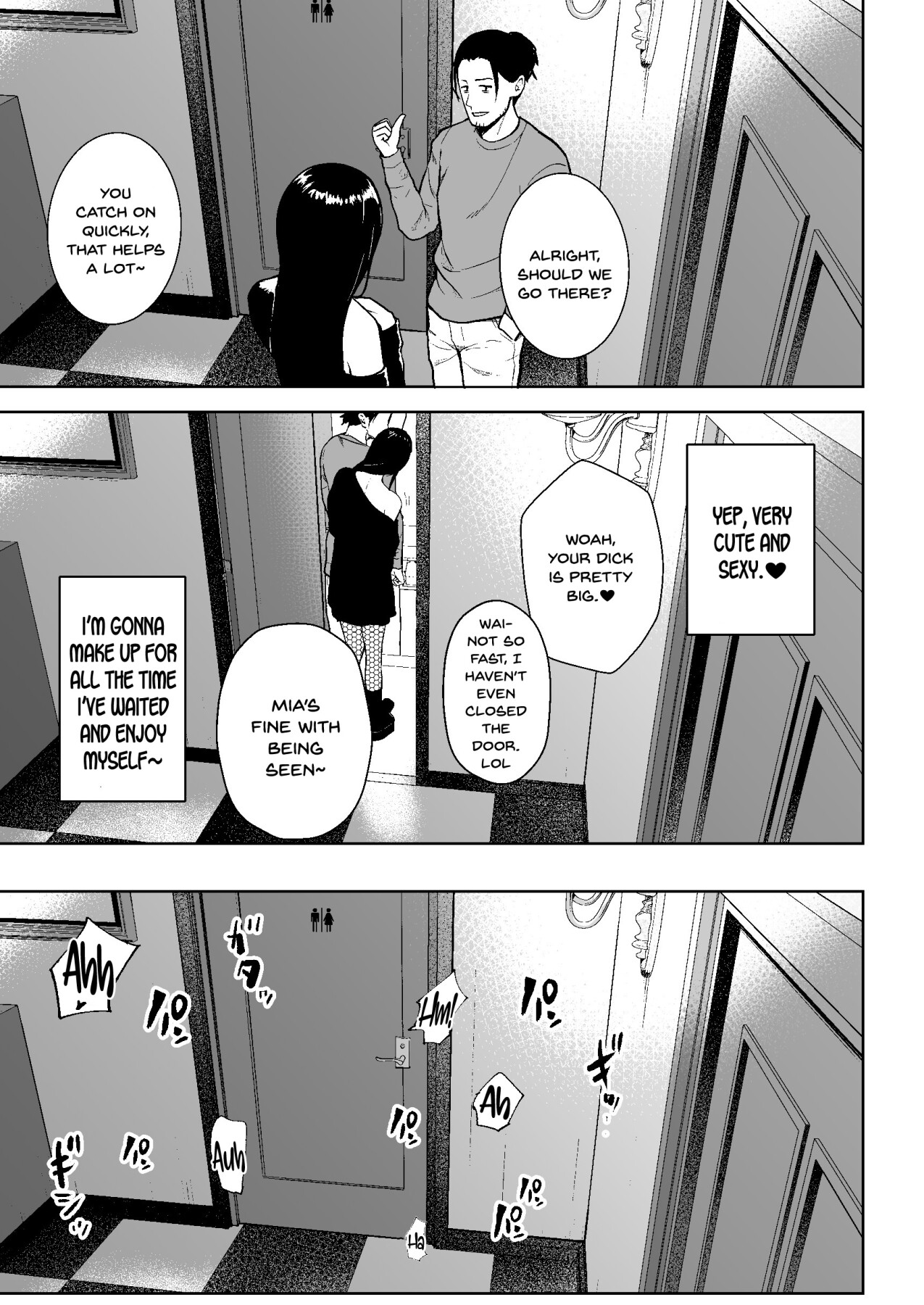 Hentai Manga Comic-The real thing is finally happening - a downer girl-Read-14